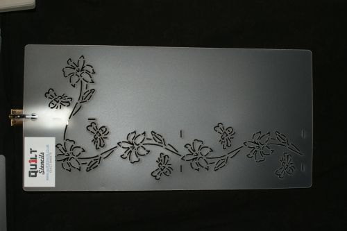 QUILTING STENCIL FLOWER & BEE BORDER